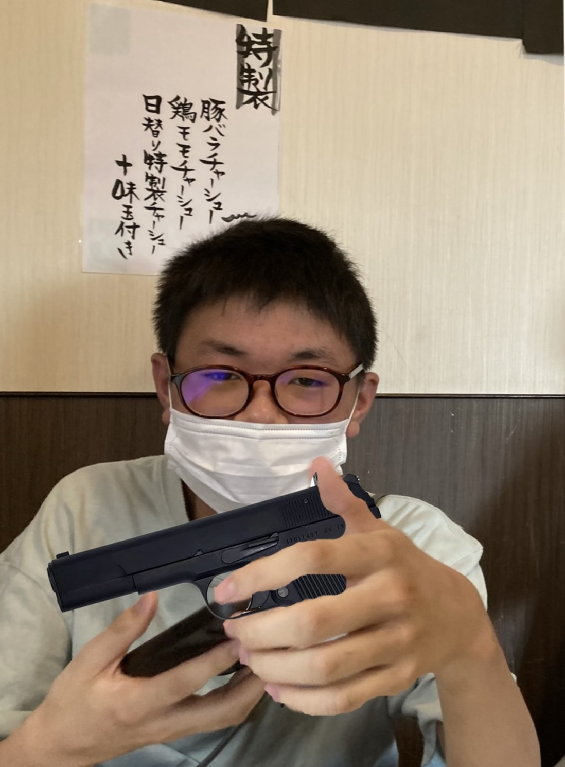 狙撃の瞬間